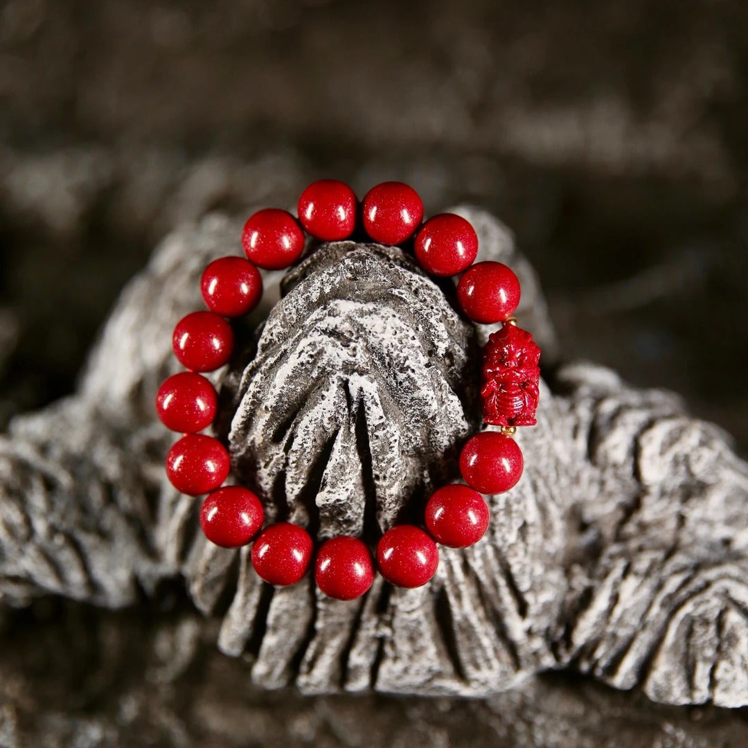 Genuine Natural Purple Gold Sand “Chinese Zodiac Bracelet”